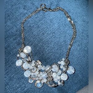 Henri Bendel Crystal Statement Necklace